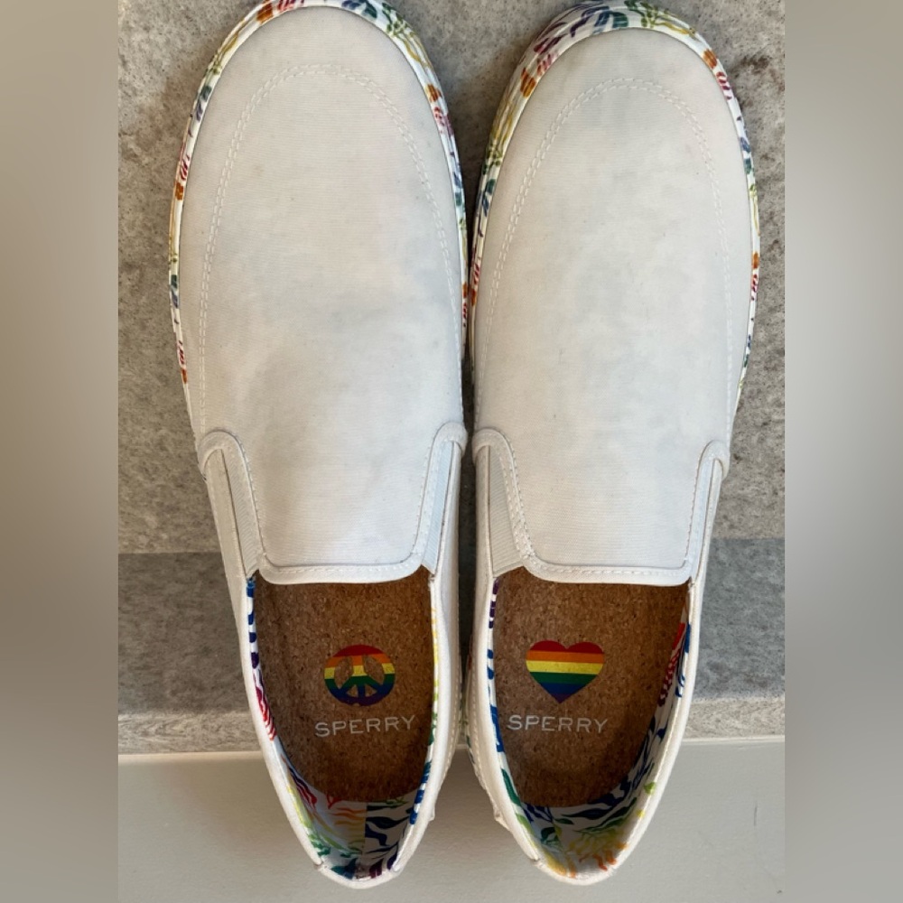 SPERRY STRIPER TG CANVAS LOAFERS - Picture 4 of 6